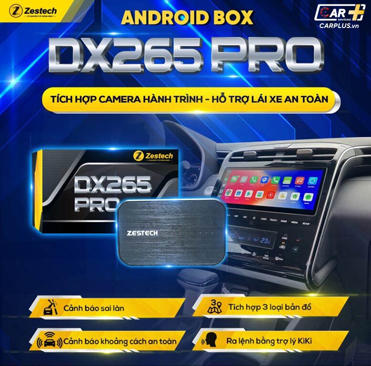 Android Box DX265Pro tích hợp camera hành trình