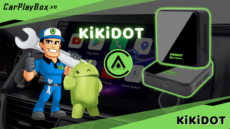 An tâm lựa chọn Android Box KiKiDOT cho xe Chevrolet Trailblazer