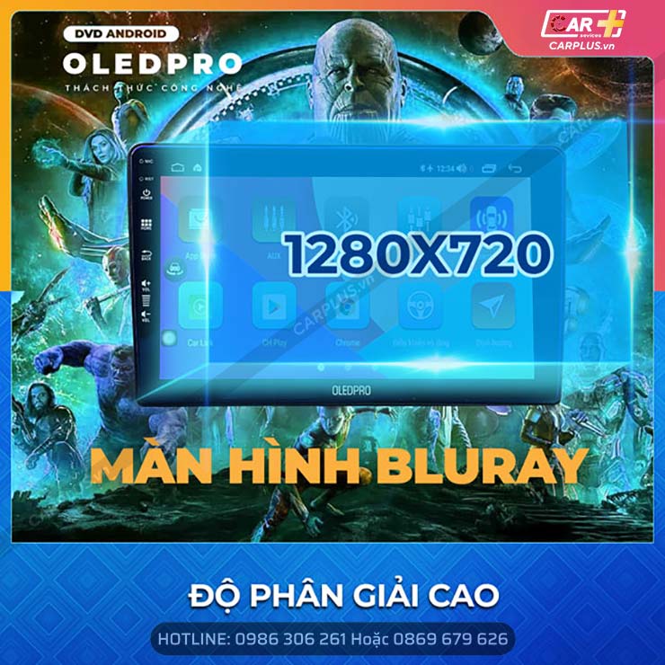 Công nghệ QLED trên màn hình Android OledPro A5