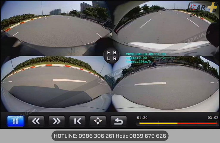 Camera 360 Elliview V5-S ghi hình lưu trữ tốc độ chính xác