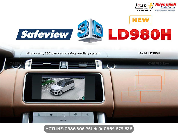 SafeView 3D LD980H - Sự lựa chọn cho xế yêu của bạn