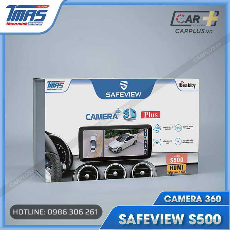 SafeView 3D S500 - Sự lựa chọn đẳng cấp cho xế yêu của bạn