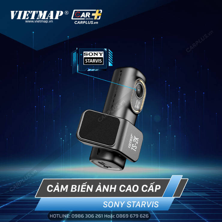 Camera Vietmap TS-2K Cảm biến Sony Stavis ghi hình sắc nét chất lượng cao
